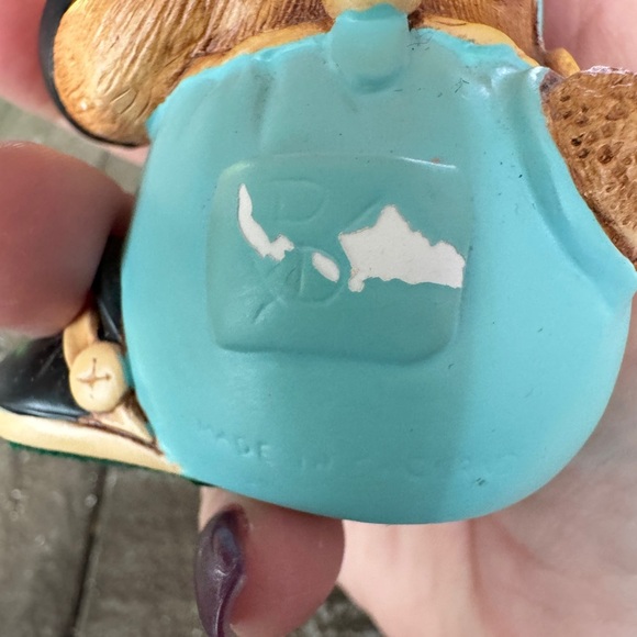 VINTAGE PENDELFIN Shanty Rabbit Playing Accordion Figurine - Picture 7 of 9